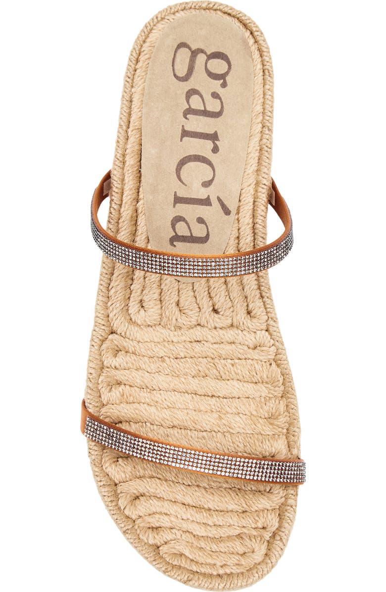 Pedro Garcia Janna Espadrille Sandal, Alternate, color, Sunset Satin