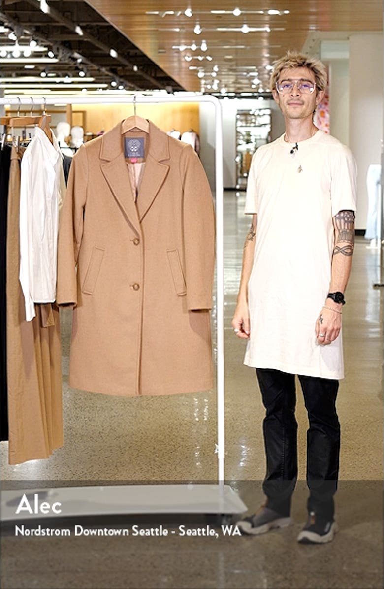 Oversize Single Breasted Coat, sales video thumbnail