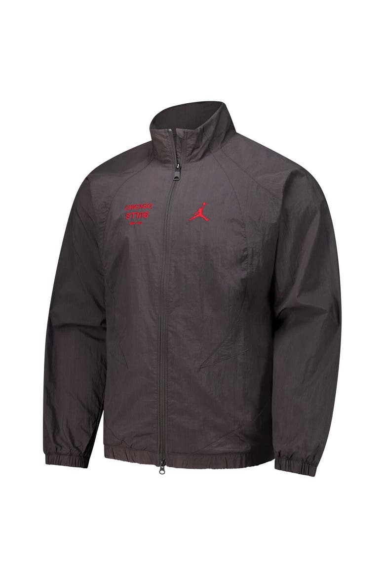 Men's Jordan Brand Gray Chicago Bulls Courtside Statement Edition Jumpman Jam Full-Zip Jacket, Alternate, color, Gray