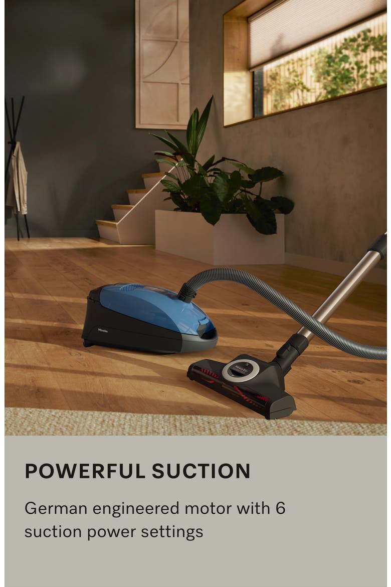 Classic C1 Turbo Team Bagged Canister Vacuum, Alternate, color, Tech Blue