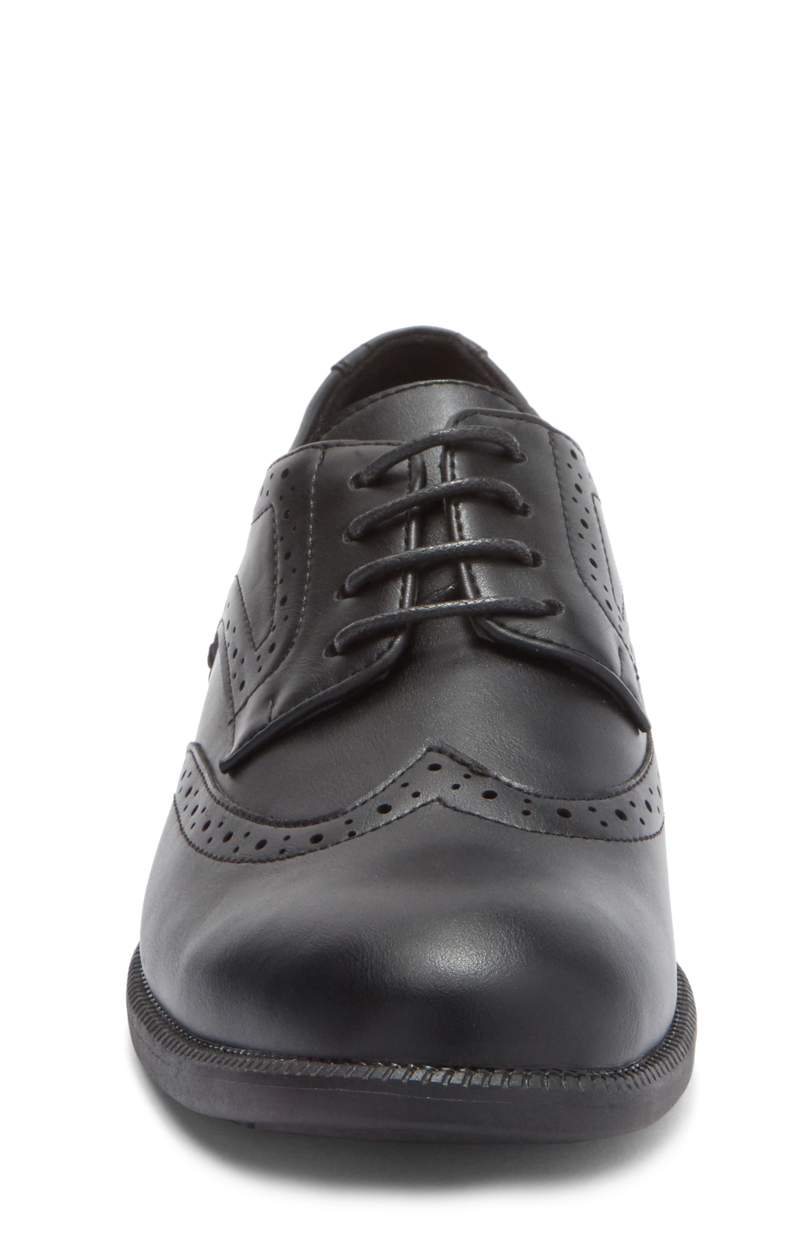 GEOFFREY BEENE Kids' Wingtip Derby, Alternate, color, Black