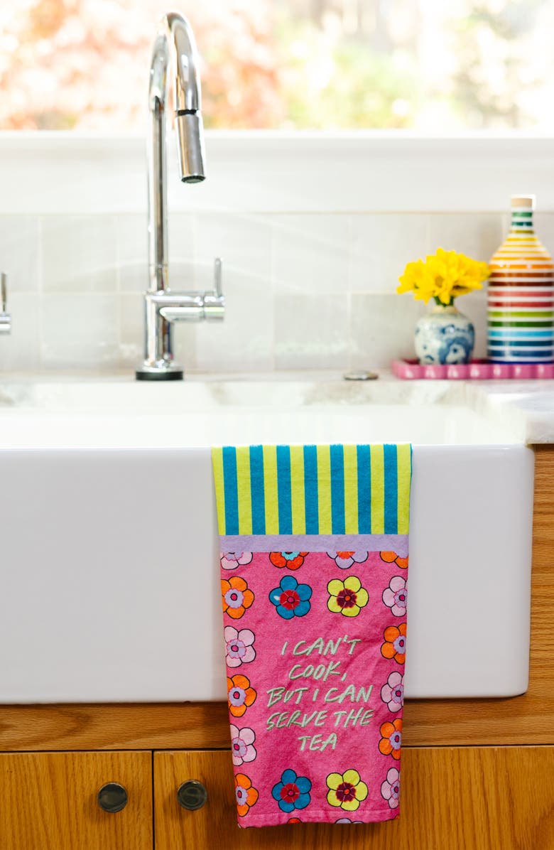 Furbish Serve the Tea Dish Towel, Alternate, color, 