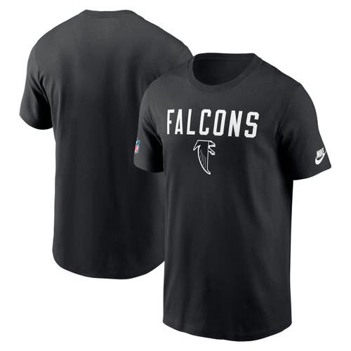 Nike Black Atlanta Falcons Alt Pack Onside Conversion Performance T-shirt In Black