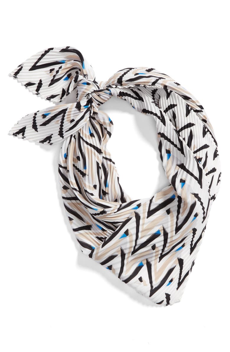 Halogen<sup>®</sup> Pleated Scarf, Alternate, color, 