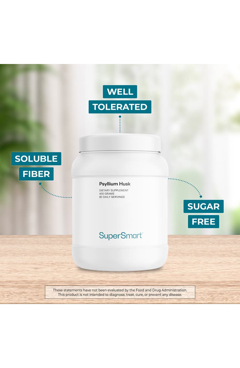 SuperSmart Psyllium Seed Husk 5g per Day, Alternate, color, NO COLOR