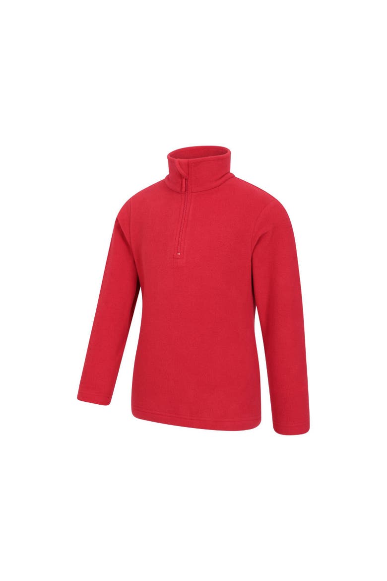 Childrens/Kids Camber II Half Zip Fleece Jacket, Alternate, color, Red