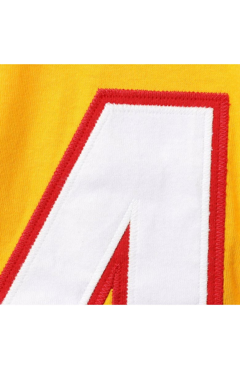 Mitchell & Ness Men's Mitchell & Ness Mike Alstott Orange Tampa Bay Buccaneers 2002 Retired Player Name & Number Long Sleeve T-Shirt, Alternate, color, 