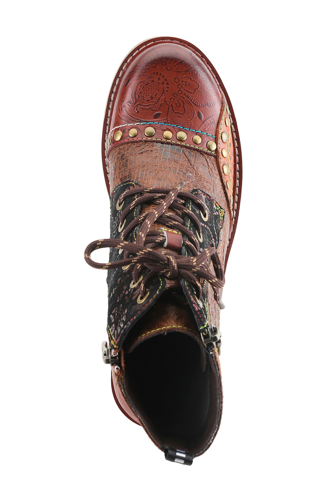 L'Artiste by Spring Step L'Artiste Rugup Boot, Alternate, color, Brown Multi