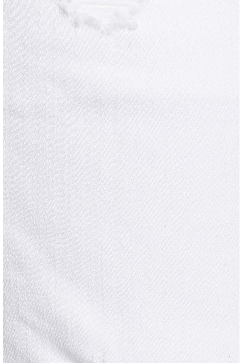 'Nikki' Cutoff Denim Bermuda Shorts, Alternate, color, 1 YEAR WHITE MENDED