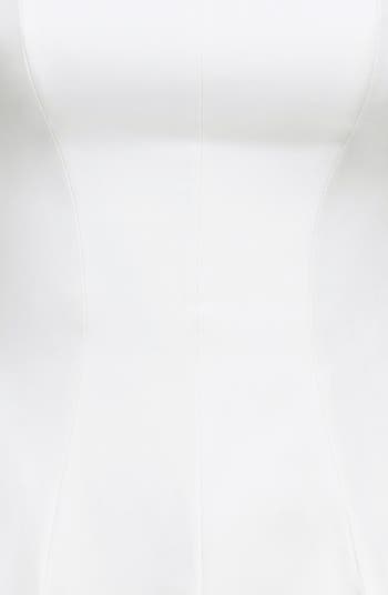 Raisa Square Neck Twill Midi Dress