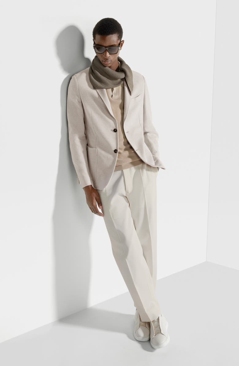 ZEGNA Jerseywear Cotton Sport Coat, Alternate, color, 