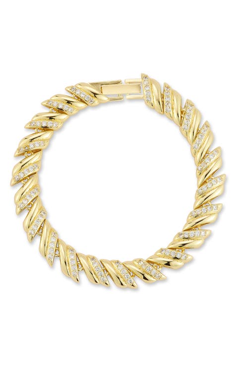 Cubic Zirconia Tennis Bracelet