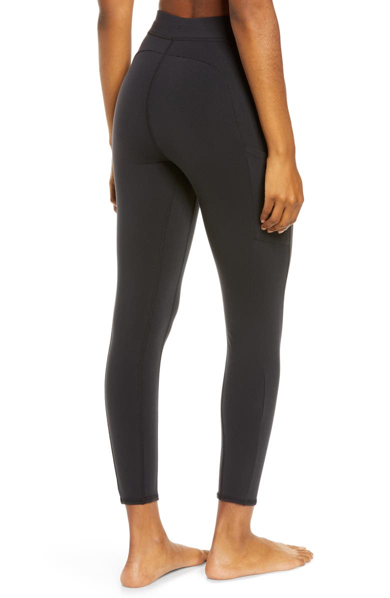 Alo Checkpoint High Waist Pocket 7/8 Leggings, Alternate, color,