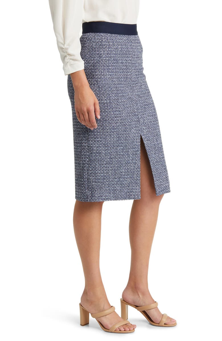 BOSS Vanorda Tweed Pencil Skirt, Alternate, color, 