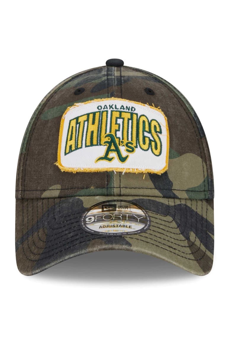 Men's New Era Camo Oakland Athletics Gameday 9FORTY Adjustable Hat, Alternate, color, Camo