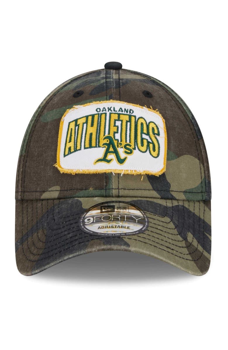 New Era Men's New Era Camo Oakland Athletics Gameday 9FORTY Adjustable Hat, Alternate, color, Camo