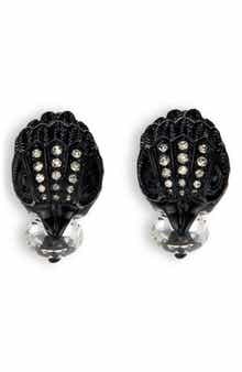 Kurt Geiger London Pavé Crystal Eagle Head Stud Earrings