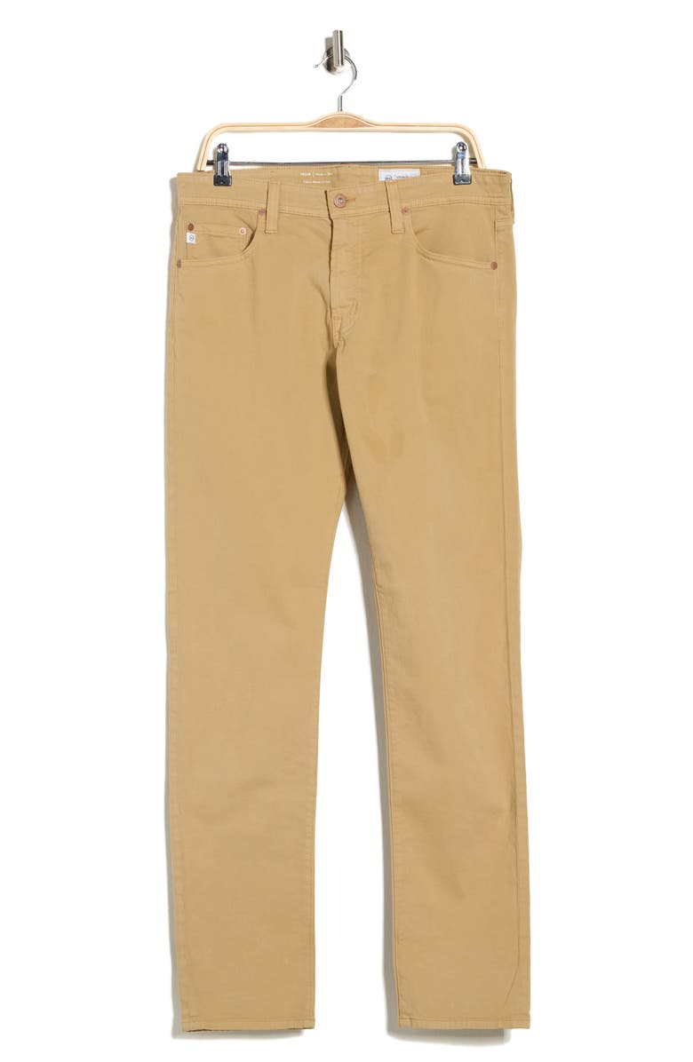 AG Tellis Stretch Sateen Modern Slim Pants, Alternate, color, Sandy Cliffs