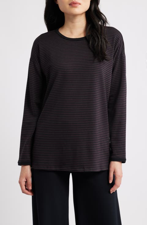 Stripe Long Sleeve Top
