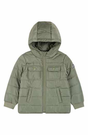 Hooded Quilted Puffer Jacket
