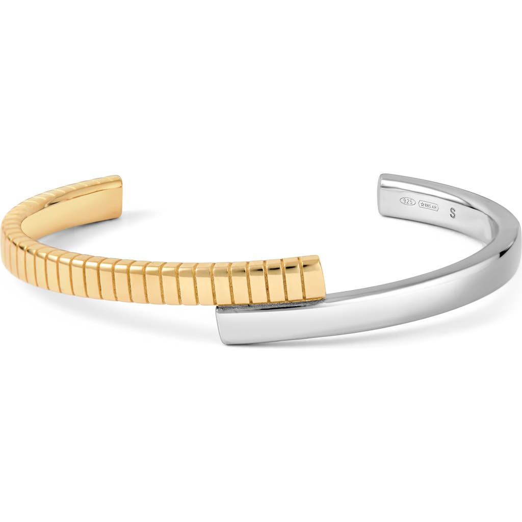 Ivi Los Angeles Joia Twist Cuff Bracelet In Yellow Gold