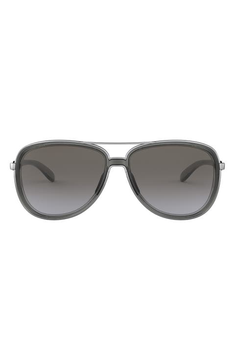 Split Time 58mm Prizm™ Pilot Sunglasses