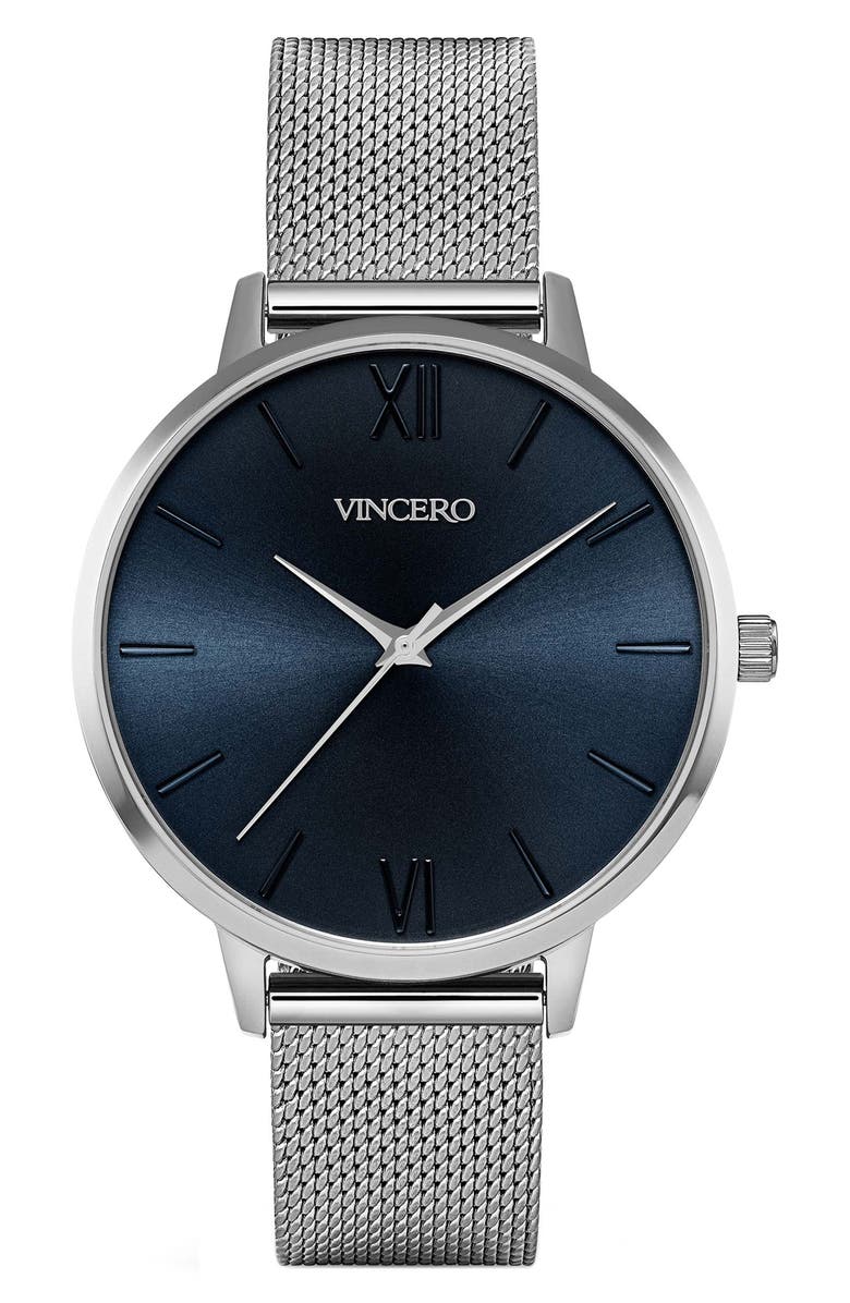 Vincero Eros Mesh Strap Watch, 38mm, Main, color,