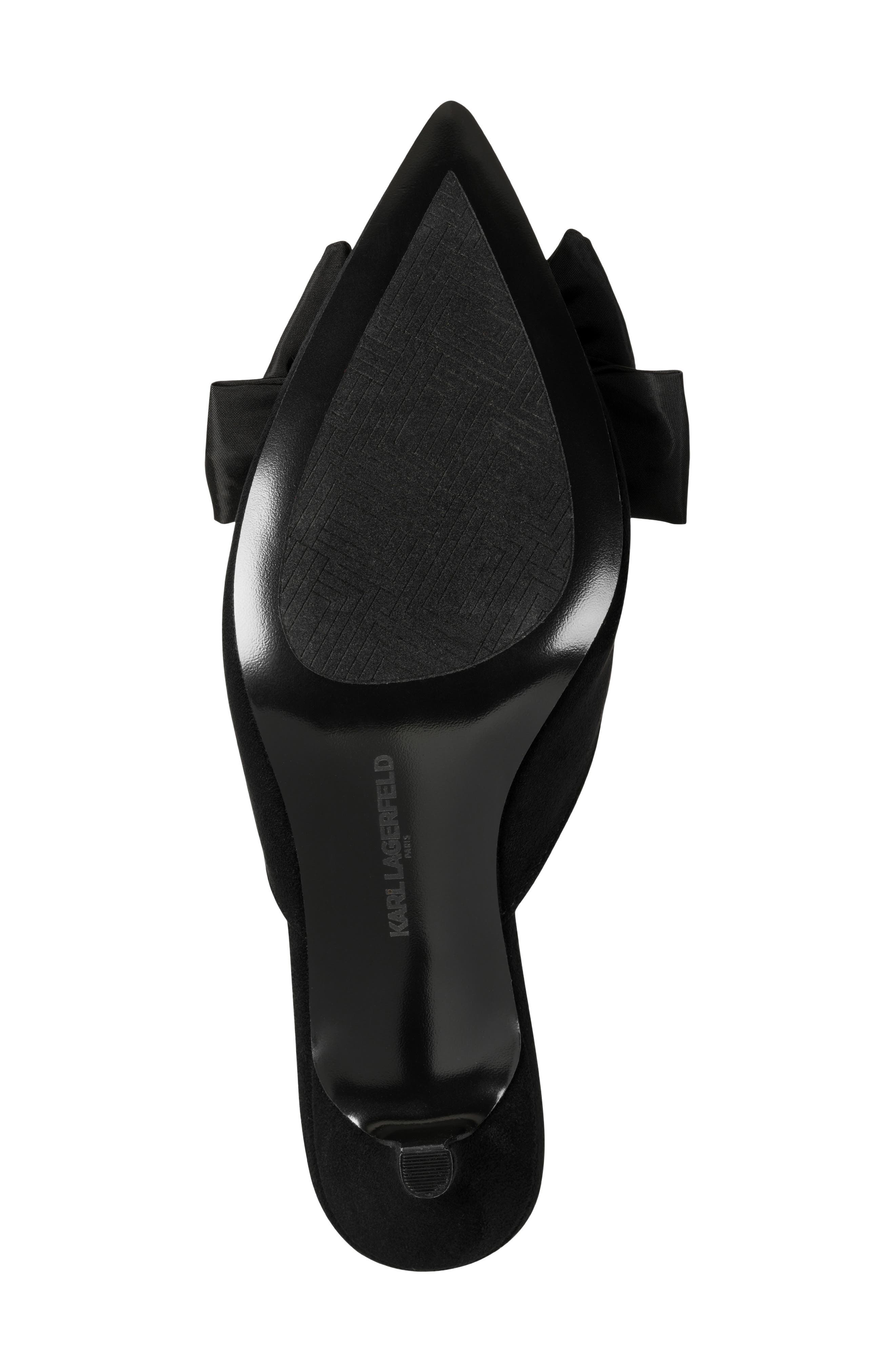 Larina Mule Pump, Alternate, color, BLACK