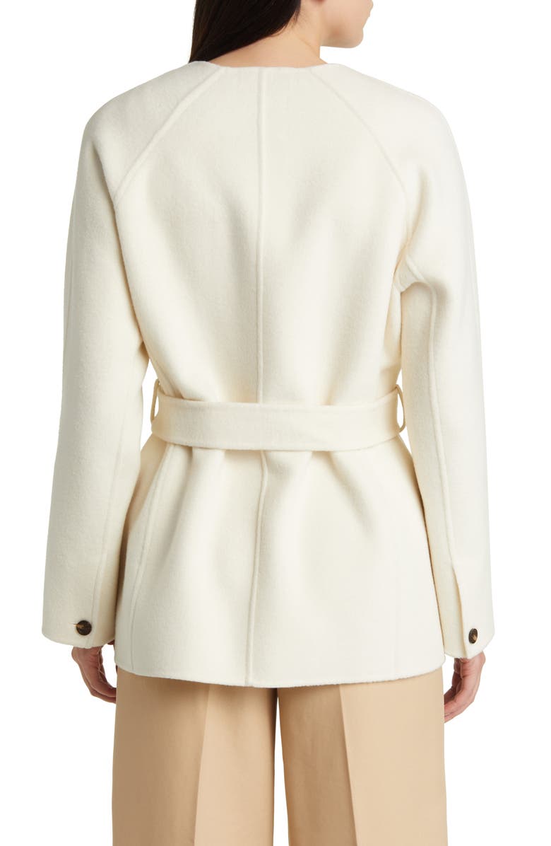 Ted Baker London Lesliiy Wool Blend Belted Coat, Alternate, color, 