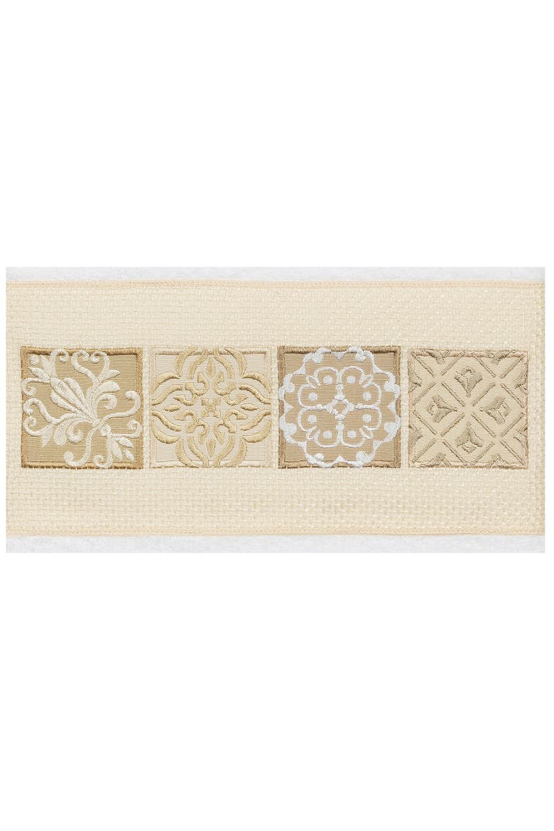 Vivian 3-Piece Embellished Towel - White, Alternate, color, WHITE