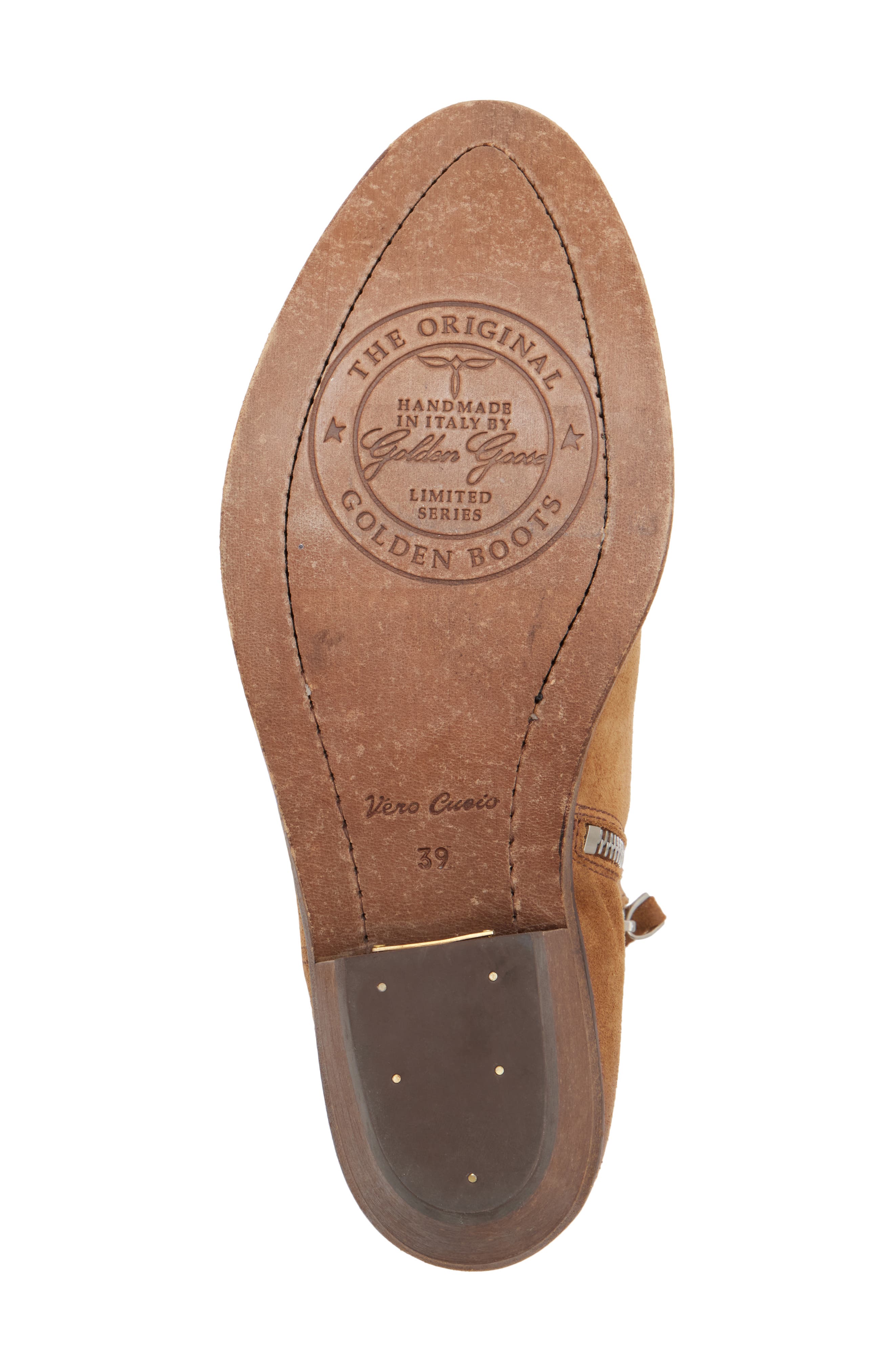 Golden Goose Young Western Boot, Alternate, color, Cognac