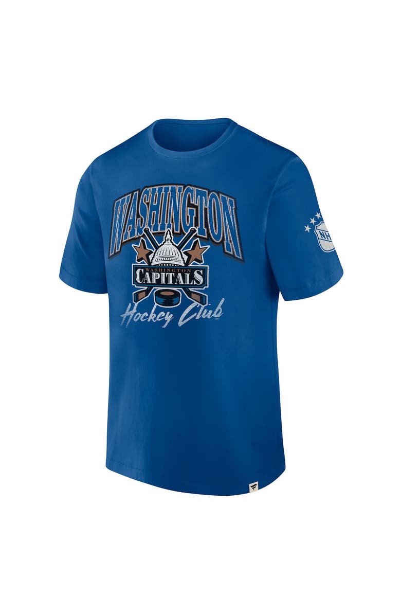 FANATICS Men's Fanatics Blue Washington Capitals Decades Collection Made To Last T-Shirt, Alternate, color, 