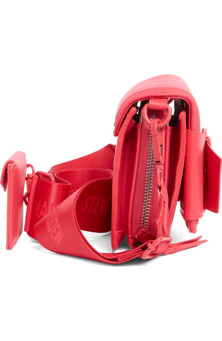 Steve Madden Siena Buckle Crossbody Bag, Alternate, color, Radient Berry