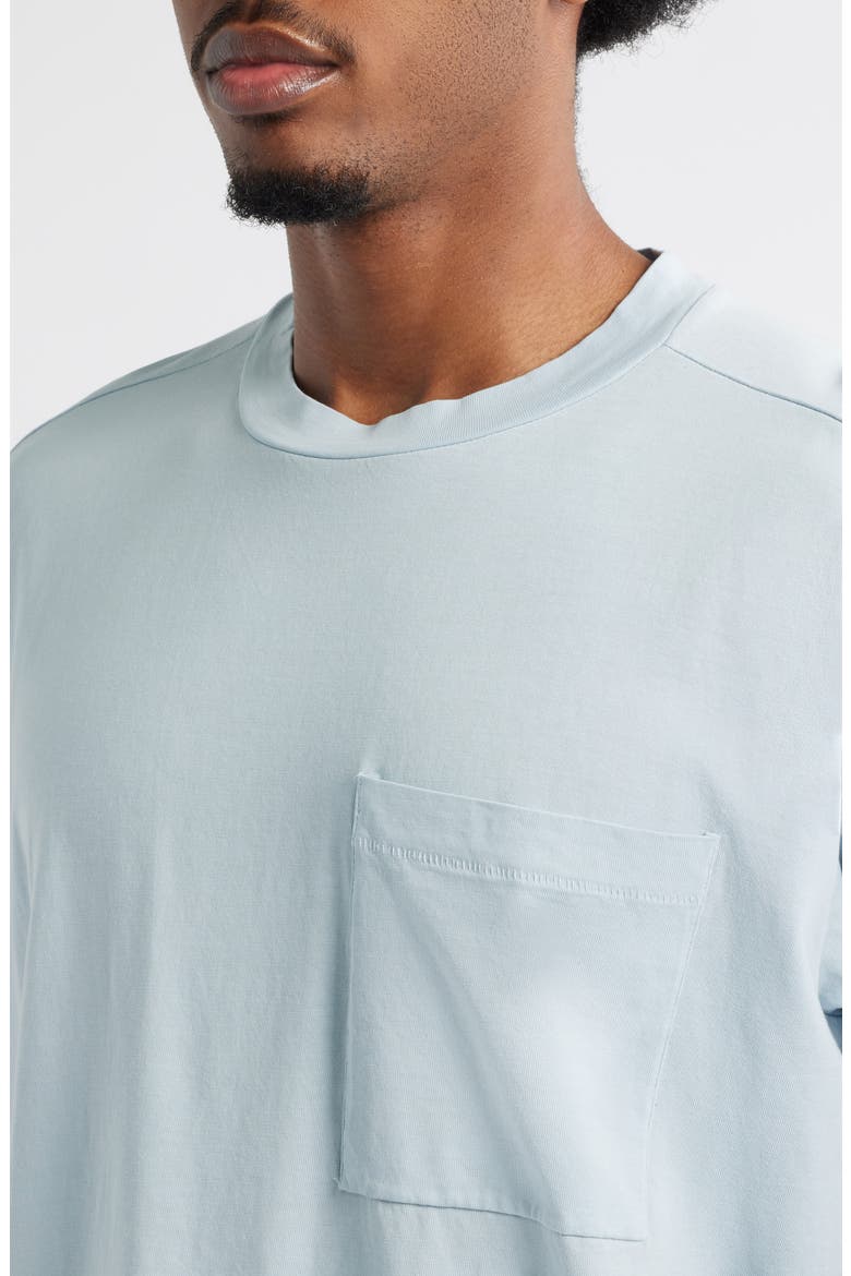 Washed Oversize Pocket T-Shirt, Alternate, color, BLUE SUBDUED WASHED