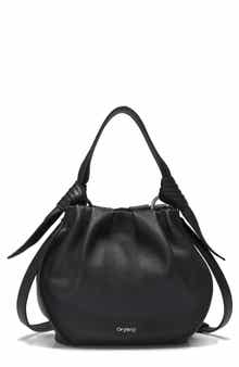 Selena Leather Bucket Bag