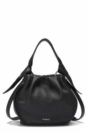 Selena Leather Bucket Bag