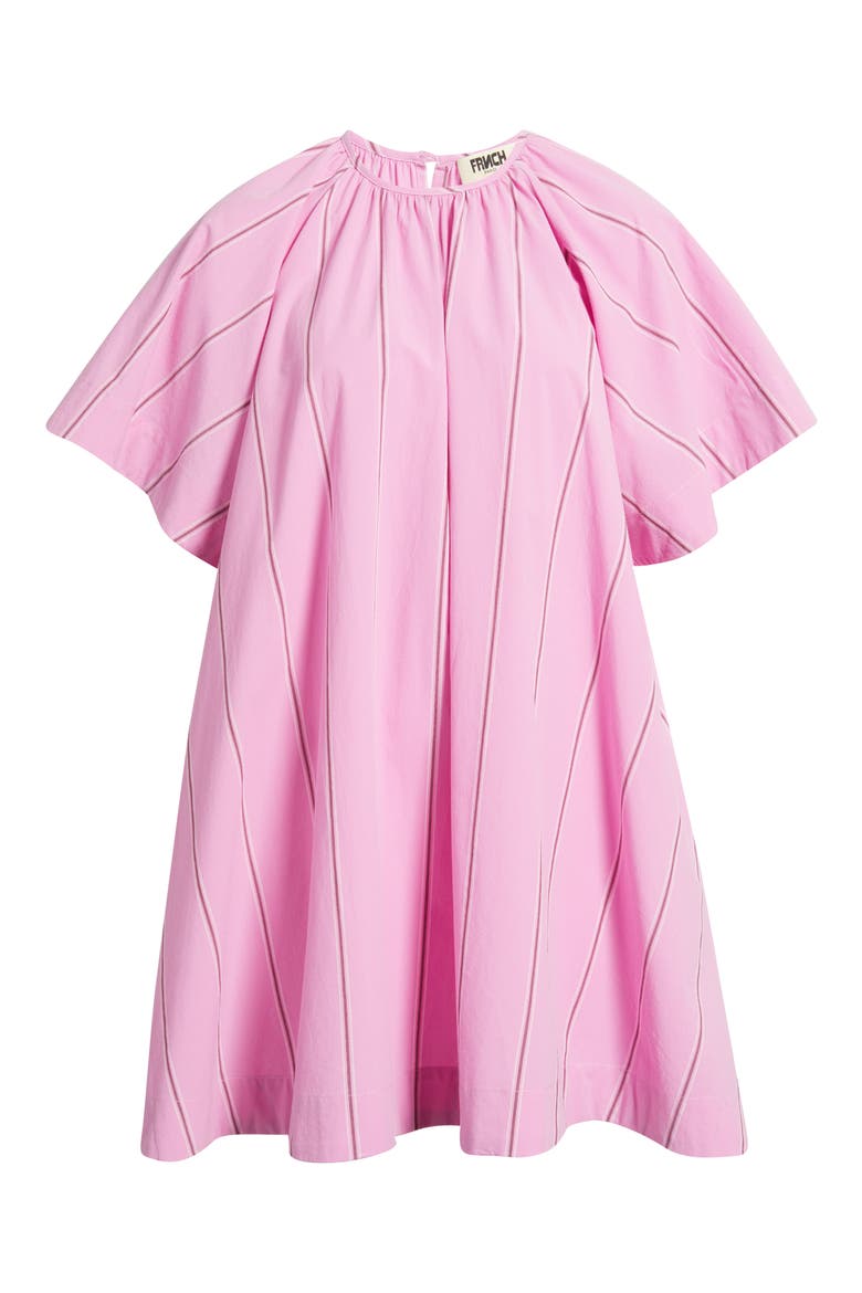Doris Cotton A-Line Dress, Alternate, color, VIOLINE