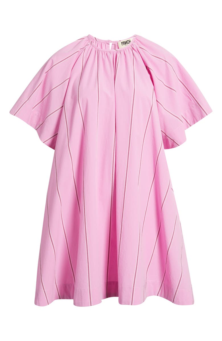 FRNCH Doris Cotton A-Line Dress, Alternate, color, Violine