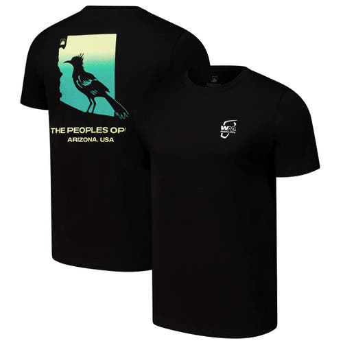 Flomotion Unisex  Black Wm Phoenix Open Arizona Runner T- Shirt