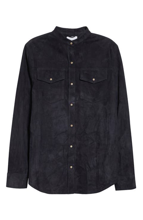 Lambskin Suede Overshirt