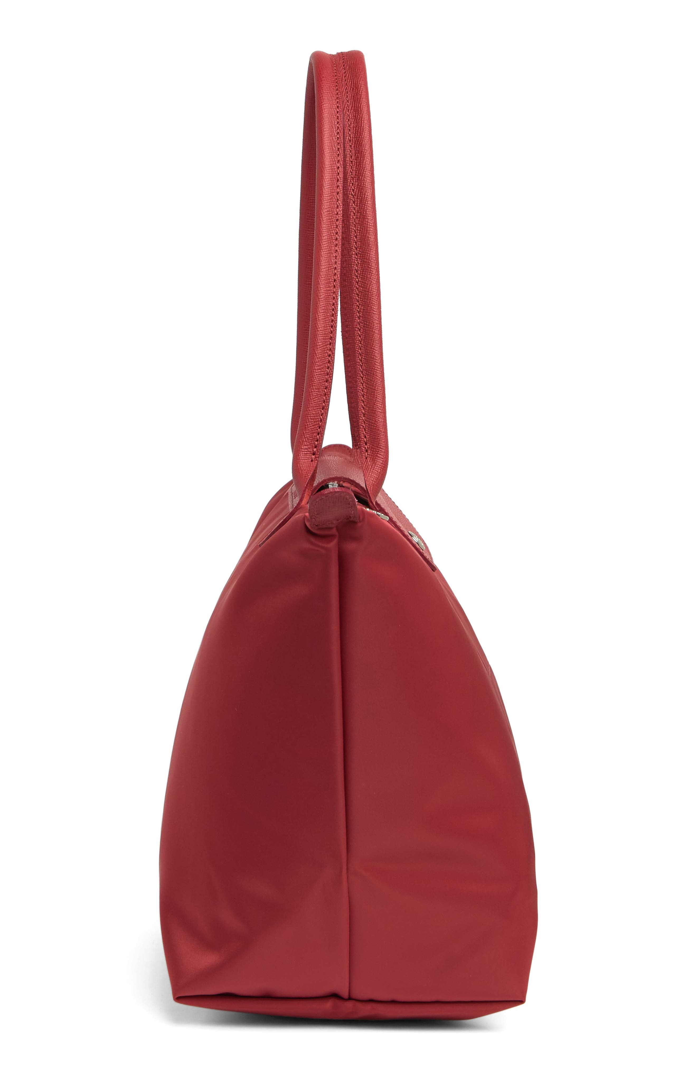 Longchamp Le Pliage Leather Trimmed Shoulder Tote, Alternate, color, 