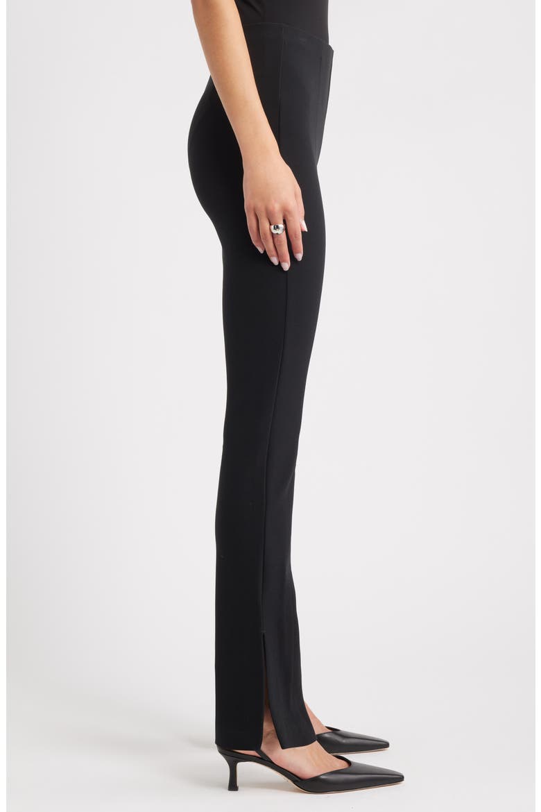 Skinny Fit Suit Pants, Alternate, color, BLACK