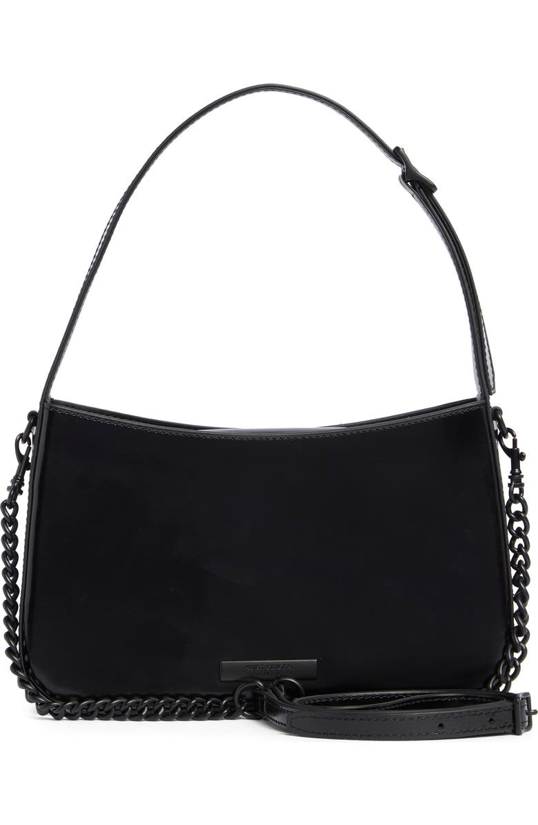 Kurt Geiger London Crystal Embellished Shoulder Bag, Alternate, color, Black