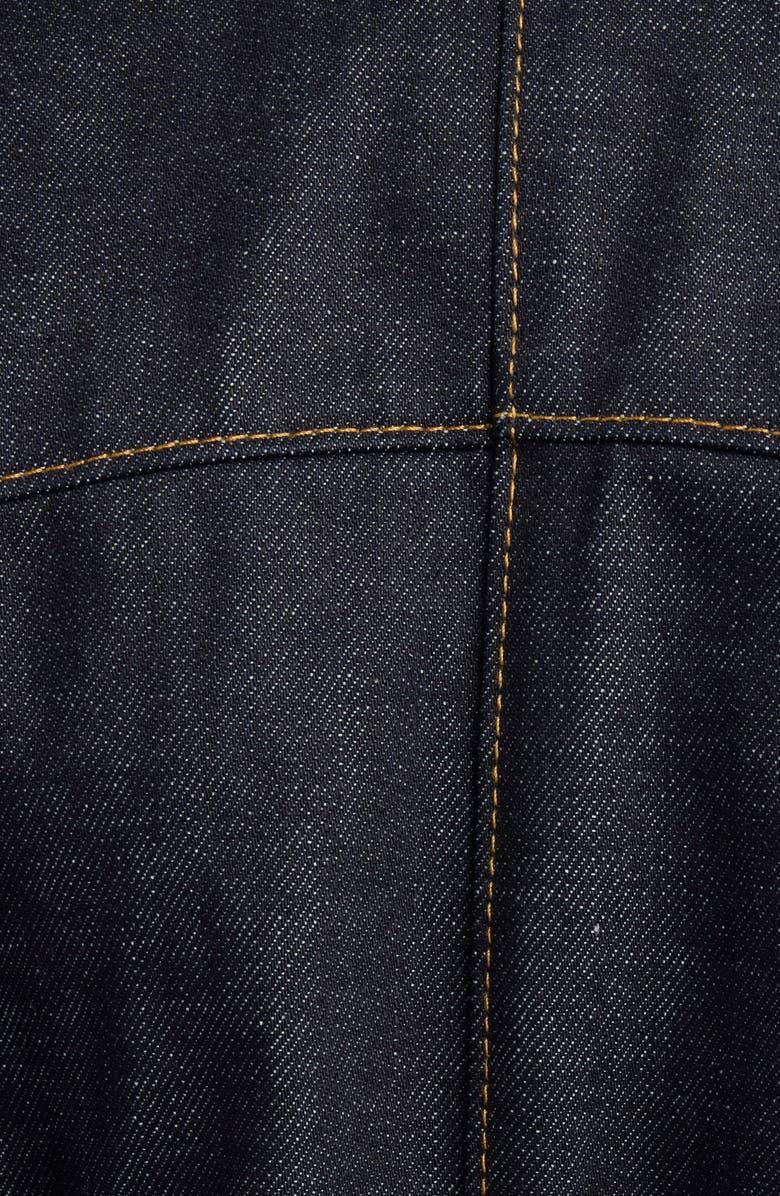 Givenchy Bell Sleeve Denim Jacket, Alternate, color, 