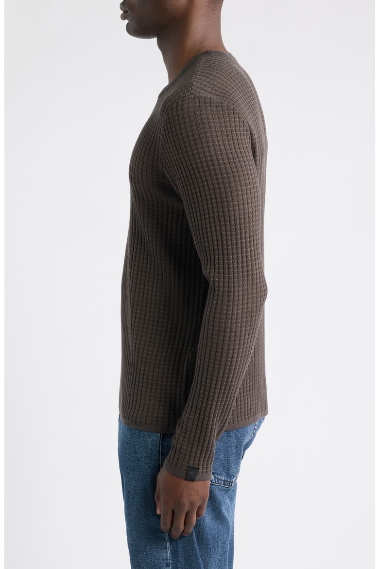 Harvey Cotton Blend Sweater, Alternate, color, STONEWALL