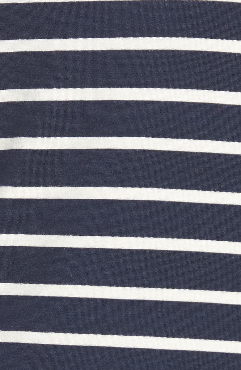 Amour Vert Francoise Stretch Jersey Top, Alternate, color, Basque Stripe