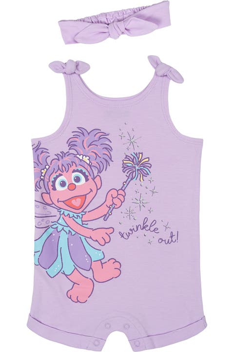 Sleeveless Romper and Headband Set