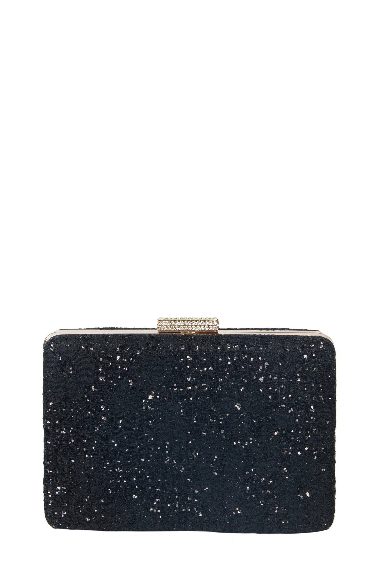 Lauren Lorraine Donna Clutch, Alternate, color, Black