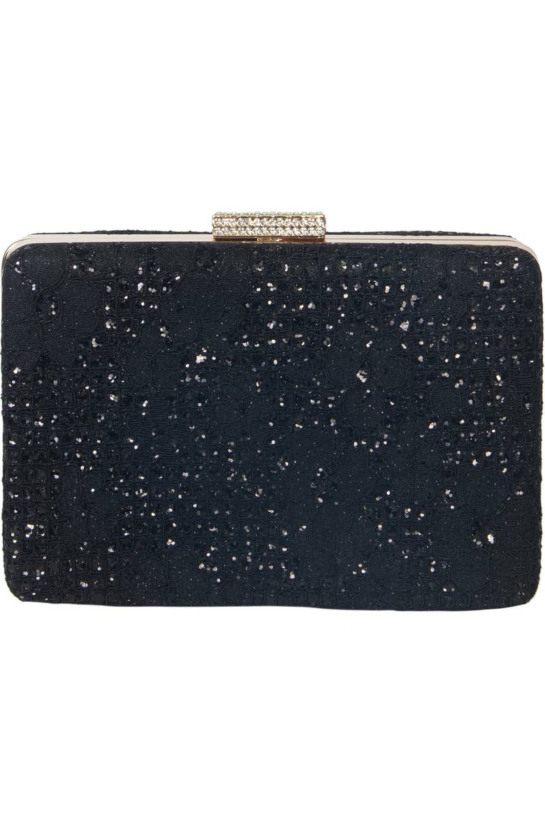 Lauren Lorraine Donna Clutch, Alternate, color, Black