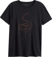 John Varvatos Raw Edge Organic Cotton Graphic T-Shirt
